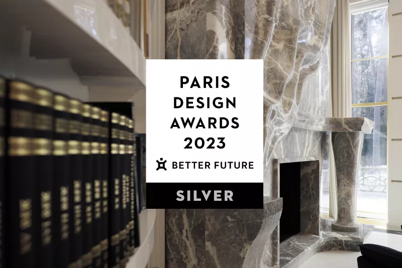 С ЧУВСТВОМ ГЛУБОКОЙ ПРИЗНАТЕЛЬНОСТИ: МЫ — ПОБЕДИТЕЛИ ПРЕМИИ BETTER FUTURE PARIS DESIGN AWARDS!